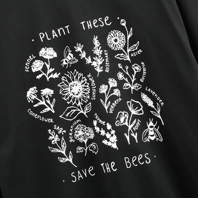 "Plant These, Save The Bees" - Eco Sweatshirt