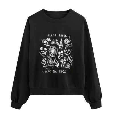 "Plant These, Save The Bees" - Eco Sweatshirt