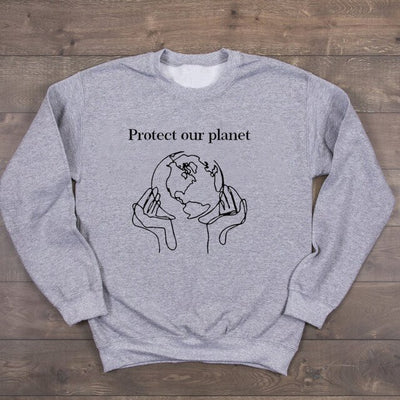 "Protect Our Planet" - Eco Sweatshirt