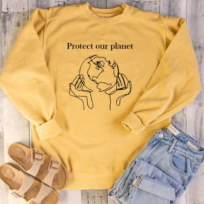 "Protect Our Planet" - Eco Sweatshirt