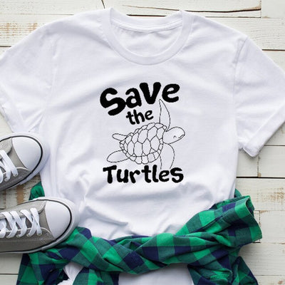 "Save The Turtles" - Eco Tee