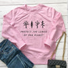 "Protect The Lungs of Our Planet" - Eco Sweatshirt