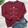 "Help More Bees, Clean The Seas" - Eco Sweatshirt