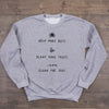 "Help More Bees, Clean The Seas" - Eco Sweatshirt