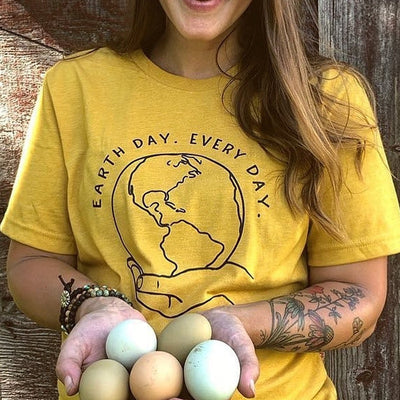 "Earth Day, Every Day" - Eco Tee
