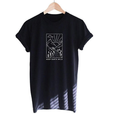 "Keep Earth Wild" - Eco Tee
