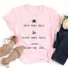 "Help More Bees, Clean The Seas" - Eco Tee