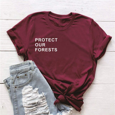 "Protect Our Forests" Eco-Tee