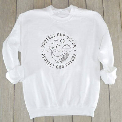 "Protect Our Ocean, Protect Our Future" - Eco Sweatshirt