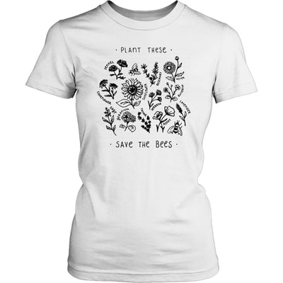 "Plant These, Save The Bees" - Tee